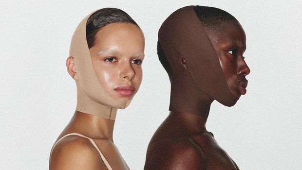 SKIMS rilis face shapewear untuk kencangkan dan tiruskan wajah.