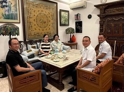 Dasco Unggah Foto Bareng Megawati-Puan-Prananda: Merajut Persaudaraan