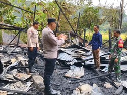 Pria di Maros Bakar Rumahnya Diduga Depresi gegara Ditinggal Istri-Anak