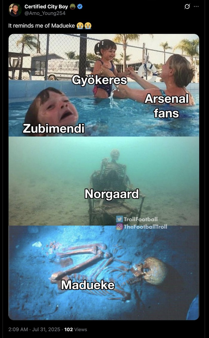 Meme Arsenal Gyokeres