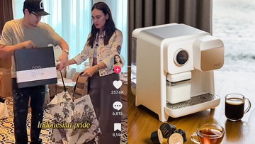 Mesin Kopi Suvenir Luna &amp; Maxime Rp 2,5 Juta, Ini Keistimewaannya