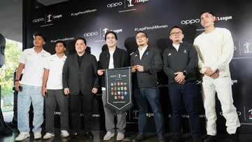 OPPO Resmi Jadi Official Smartphone Partner BRI Super League 2025-2027