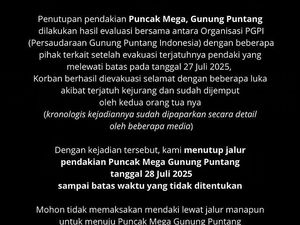 Jalur Puncak Mega Gunung Puntang Ditutup! Jalur Puncak Mega Gunung Puntang Ditutup!
