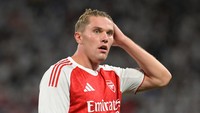 Viktor Gyokeres - Sporting ke Arsenal - total transfer 64 juta paun. Foto: Arsenal FC via Getty Images/Stuart MacFarlane