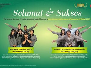 Olah Bonggol Jadi Jam Tangan dan Camilan, Mahasiswa UKDW Raih Hibah Kemdikti Olah Bonggol Jadi Jam Tangan dan Camilan, Mahasiswa UKDW Raih Hibah Kemdikti