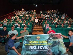Forkopimda Sumut Nonton Bareng Film Believe