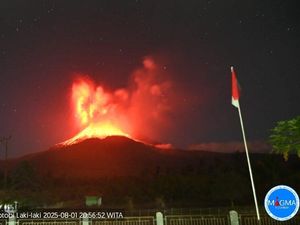 Pola Gunung Lewotobi Laki-laki Berubah, Ada Potensi Erupsi Mendadak Pola Gunung Lewotobi Laki-laki Berubah, Ada Potensi Erupsi Mendadak