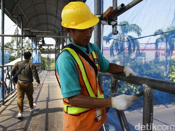 JPO Margaguna Pondok Indah Dipugar, Demi Warga Aman dan Nyaman