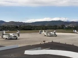 Lima Pesawat Militer AS Bolak-balik ke Labuan Bajo