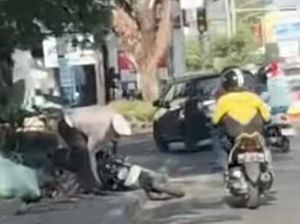 Pemotor Remaja di Makassar Kabur Tinggalkan Motor Saat Lihat Polisi Berjaga