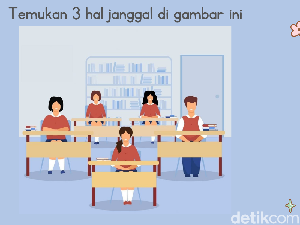 10 Teka Teki untuk Uji Logika, Temukan Hal Janggal dari Gambar Ini