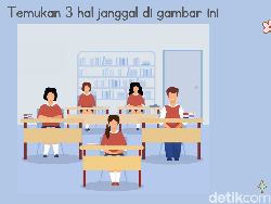 10 Teka Teki untuk Uji Logika, Temukan Hal Janggal dari Gambar Ini