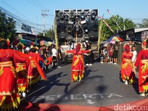 Pawai Budaya Jombang Sajikan 17 Grup Sound Horeg