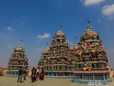 Warna-warni Kuil Murugan, Sentuhan Khas India Tamil di Jakarta