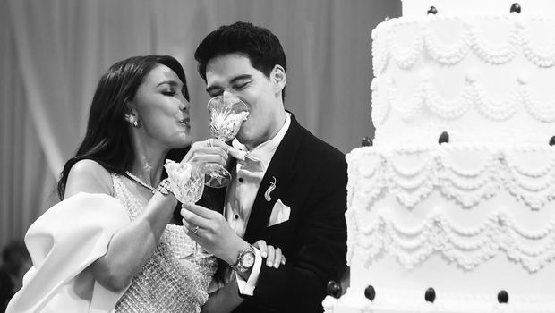 Wedding Cake Luna Maya dan Maxime Bouttier.