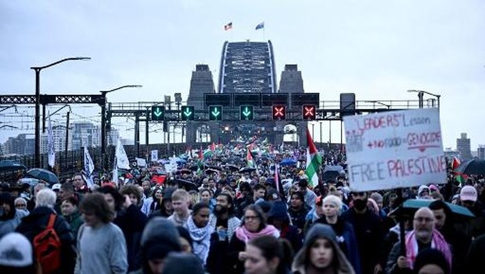 Gelombang Protes Mengguncang Australia, Desakan Akhiri Konflik Gaza Menguat