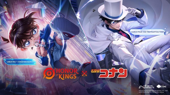 Detective Conan Resmi Gabung Honor of Kings Agustus 2025 1 Detective Conan Resmi Gabung Honor of Kings Agustus 2025