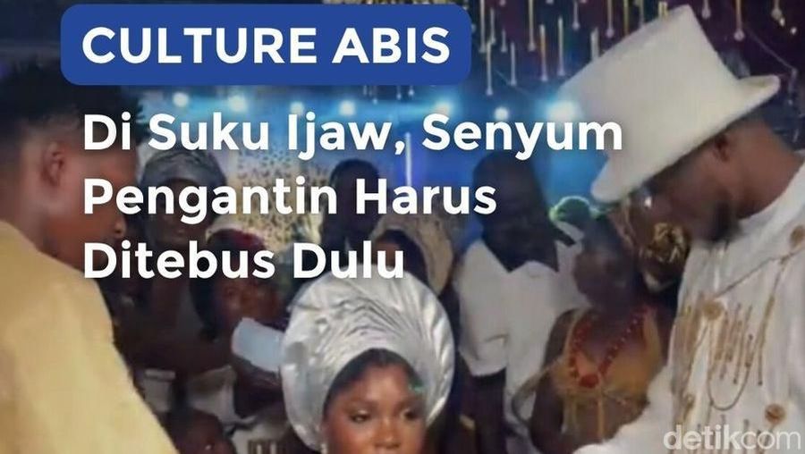 Video: Di Suku Ijaw, Senyum Pengantin Harus Ditebus Dulu