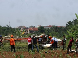 Video: Kondisi Kopilot Pesawat Latih yang Jatuh di Ciampea Bogor