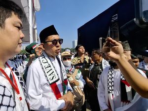 Fadli Zon Ikut Aksi Bela Palestina: Rakyat-Pemerintah Menentang Genosida