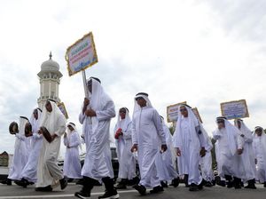 2.000 Pelajar Meriahkan Pawai Semarak Hijriah di Banda Aceh