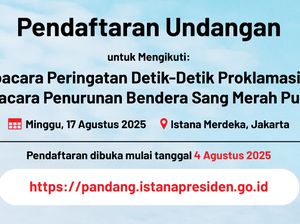 Cara Ikut Upacara 17 Agustus di Istana Negara, Klik pandang.istanapresiden.go.id Cara Ikut Upacara 17 Agustus di Istana Negara, Klik pandang.istanapresiden.go.id