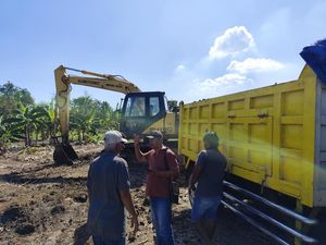 Pemilik Tambang Ilegal di Tepi Bengawan Solo Gresik Jadi Tersangka
