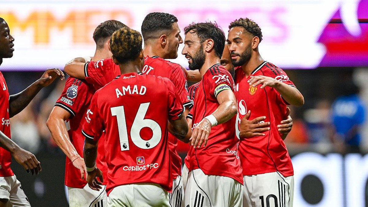 Bruno Fernandes berharap Man United bisa datangkan 1-2 pemain baru lagi (Icon Sportswire via Getty Images/Icon Sportswire)