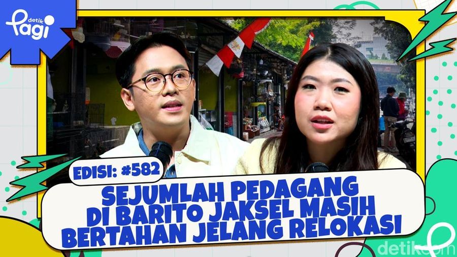 Video Sejumlah Pedagang di Barito Jaksel Masih Bertahan Jelang Relokasi