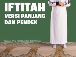 Bacaan Doa Iftitah Versi Panjang dan Pendek