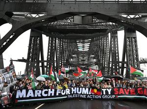Jembatan Sydney Dikuasai Aksi Pro Palestina Terbesar Australia Jembatan Sydney Dikuasai Aksi Pro Palestina Terbesar Australia