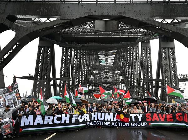 Jembatan Sydney Dikuasai Aksi Pro Palestina Terbesar Australia