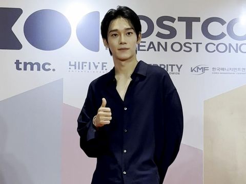  Korean OST Concert di Indonesia Arena, Senayan, Jakarta Pusat pada Sabtu (2/8/2025).