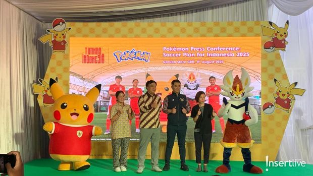 Heboh Pikacu Pakai Jersey Timnas Indonesia di Permainan ‘Pokemon Go’