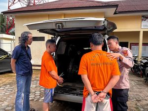 Komplotan Curanmor di Jambi Ditangkap, Motor Curian Dikirim Pakai APV