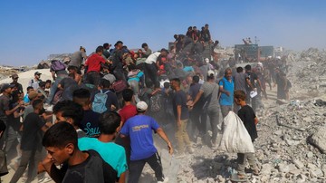 Memilukan! 20 Warga Gaza Tewas Tertimpa Truk Bantuan yang Terbalik