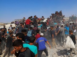 Pilu di Jalur Gaza, 20 Orang Tewas Tertimpa Truk Pembawa Bantuan