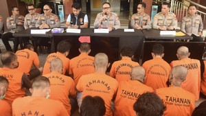 47 Tersangka Kejahatan Konvensional Diamankan di Mapolresta Samarinda