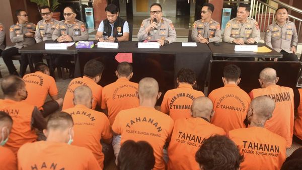 47 Tersangka Kejahatan Konvensional Diamankan di Mapolresta Samarinda
