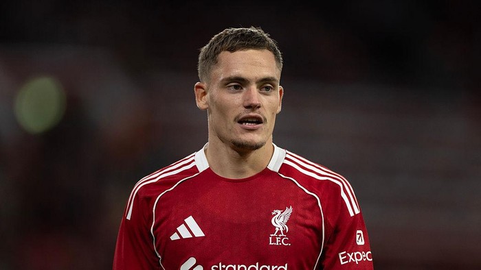 LIVERPOOL, ENGLAND - AUGUST 4: Florian Wirtz of Liverpool in action during the pre-season friendly match between Liverpool and Athletic Club Bilbao at Anfield on August 4, 2025 in Liverpool, United Kingdom. (Photo by Joe Prior/Visionhaus via Getty Images)