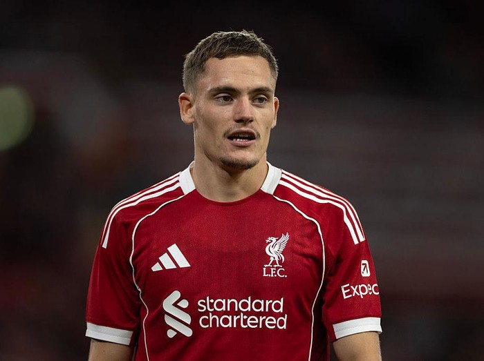 LIVERPOOL, ENGLAND - AUGUST 4: Florian Wirtz of Liverpool in action during the pre-season friendly match between Liverpool and Athletic Club Bilbao at Anfield on August 4, 2025 in Liverpool, United Kingdom. (Photo by Joe Prior/Visionhaus via Getty Images)