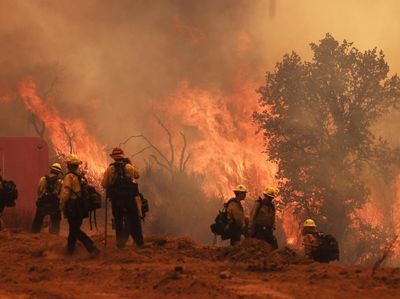 Kebakaran Gifford Melalap 65 Ribu Hektar Lahan di Lereng Bukit California
