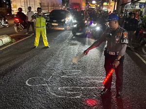 Gagal Nyalip, Pemotor Tewas Tertabrak Mobil di Jl Raya Bogor Depok