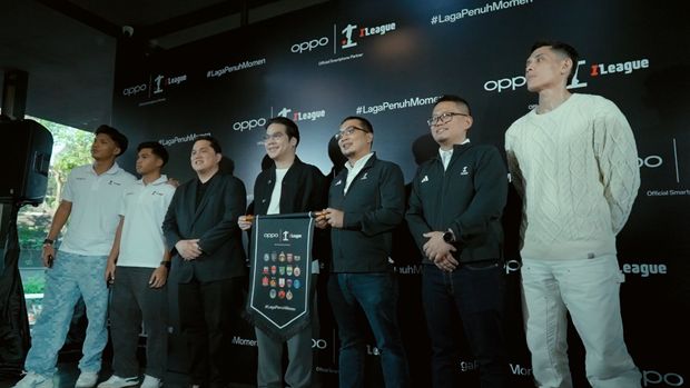 #LagaPenuhMomen, OPPO Resmi Jadi Smartphone Partner BRI Super League