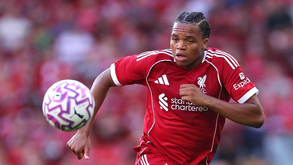Rio Ngumoha, penggawa muda Liverpool. (Foto: Getty Images/Robbie Jay Barratt - AMA)