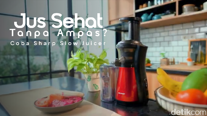 SHARP Slow Juicer: Rahasia Recharge Energi Setelah Olahraga