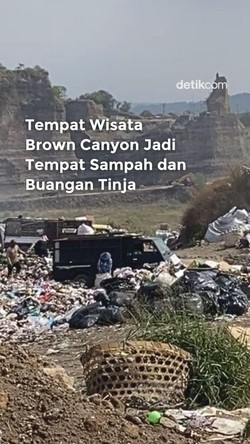 Video: Tempat Wisata Brown Canyon Jadi Tempat Sampah dan Buangan Tinja