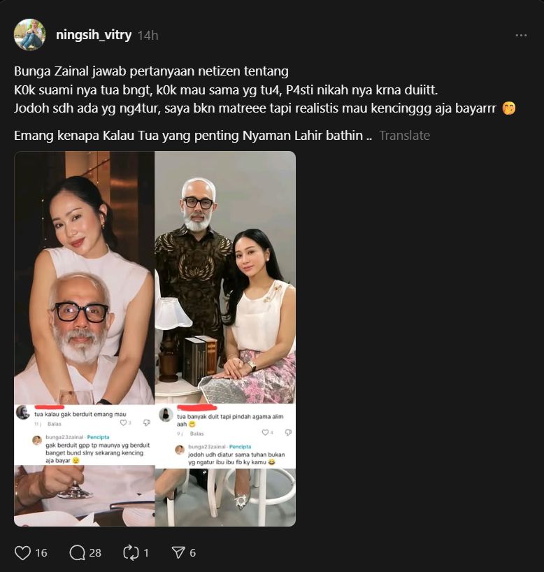 unggahan bunga zainal