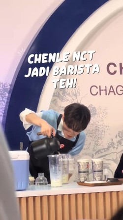 Video: Chenle NCT Dream ke Indonesia, Pamer Aksi Racik Jasmine Milk Tea!