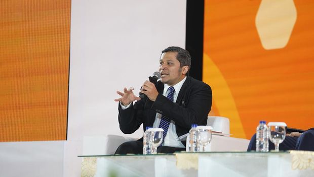 Chief Economist LPS, Muhammad Rifqi, di LPS Financial Festival Surabaya 2025